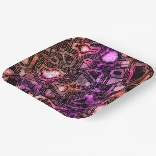 Edelstenen circuits - Astro Flare: Papieren Bordje (Gebogen)