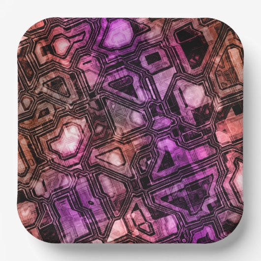 Edelstenen circuits - Astro Flare: Papieren Bordje (Voorkant)