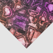Edelstenen circuits - Astro Flare: Tissuepapier (Detail)