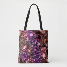 Edelstenen circuits - Astro Flare: Tote Bag