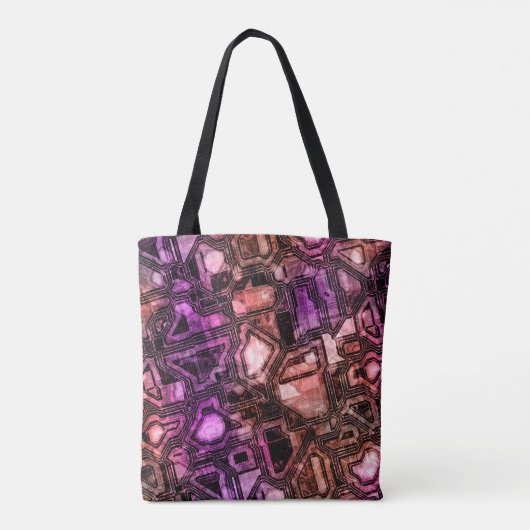 Edelstenen circuits - Astro Flare: Tote Bag (Achterkant)