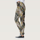 Edelstenen en kristallen Mandala Fractal Leggings (Links)