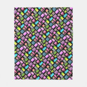 Edelstenen en parelmoer fleece deken (Voorkant)