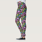 Edelstenen en parelmoer leggings (Links)