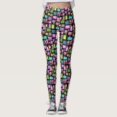 Edelstenen en parelmoer leggings (Voorkant)