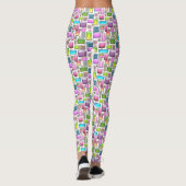 Edelstenen en parelmoer leggings (Achterkant)