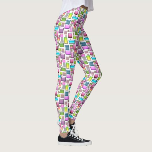 Edelstenen en parelmoer leggings (Rechts)