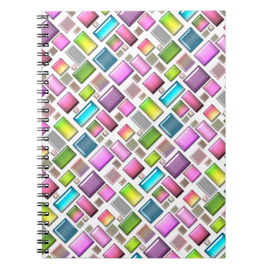Edelstenen en parelmoer notitieboek (Voorkant)