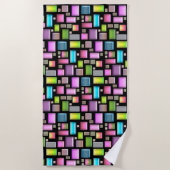 Edelstenen en parelmoer strandlaken (Voorkant)