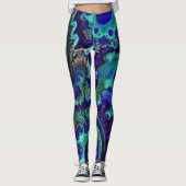 edelstenen en veren2 leggings (Voorkant)