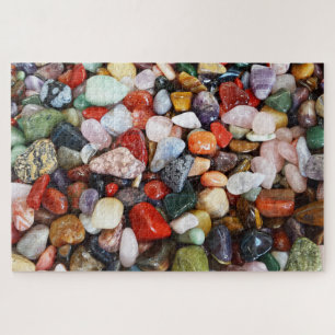 edelstenen galerijpuzzel legpuzzel