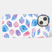 Edelstenen iPhone Hoesje (Achterkant horizontaal)