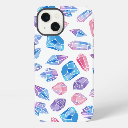 Edelstenen iPhone Hoesje (Achterkant)