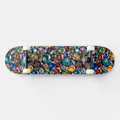 Edelstenen Juwelen en Edelstenen Persoonlijk Skateboard (Horizontaal)