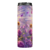 Edelstenen Kruis: Stralend, Bloemenmajesteit Thermosbeker (Achterkant)