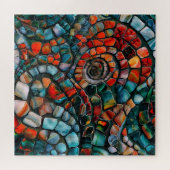 Edelstenen mozaïek puzzel (Horizontaal)
