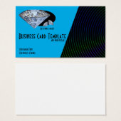 Edelstenen sieraden Diamond Logo Diamond Visitekaartje (Voorkant /achterkant)