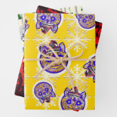 EDELVAKANTIE inpakpapier 3-vel set Vel (In situ)