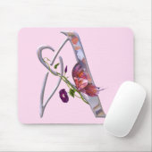 Edelvlinder Initiaal A Muismat (Met muis)