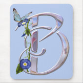 Edelvlinder Initiaal B Muismat (Voorkant)