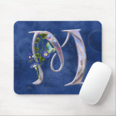 Edelvlinder Initiaal M Muismat (Met muis)