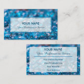 Edelvormig visitekaartje (Voorkant / Achterkant)