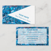 Edelvormig visitekaartje (Voorkant / Achterkant)