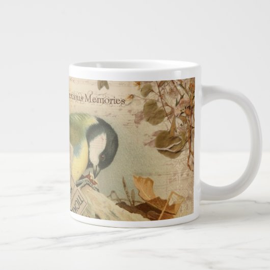 Edelvormige herinneringen grote koffiekop (Rechts)