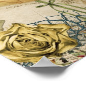 Edelvormige herinneringen poster (Hoek)