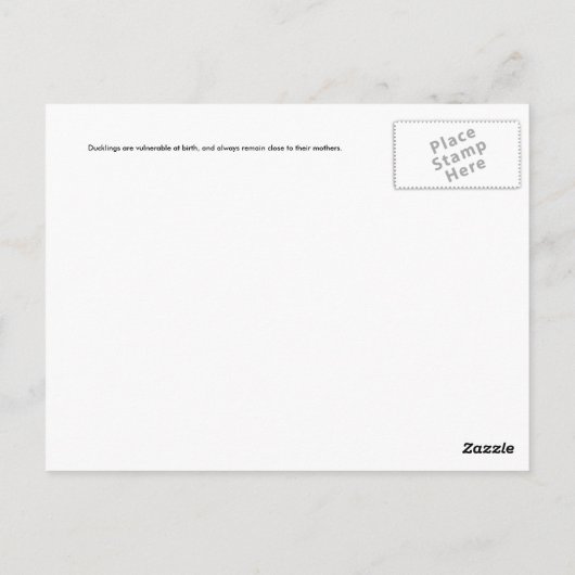 Edelvormige meststoffen briefkaart (Achterkant)