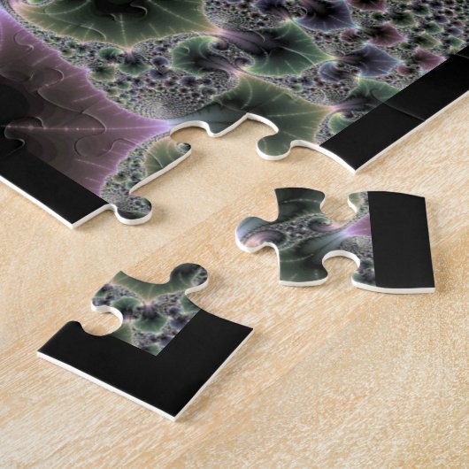 Edelvormige spiraalpuzzle legpuzzel (Zijkant)