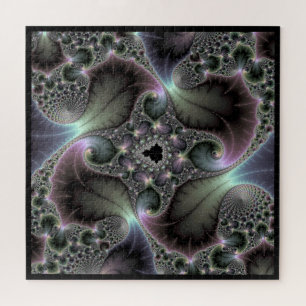 Edelvormige spiraalpuzzle legpuzzel