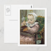 Edelwaardig Baby Victoriaans Briefkaart (Voorkant / Achterkant)