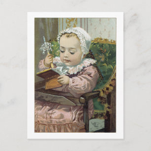 Edelwaardig Baby Victoriaans Briefkaart