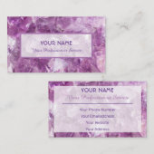 Edelwaardig visitekaartje (Voorkant / Achterkant)