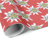 Edelweisbloem Cadeaupapier (Rol Hoek)