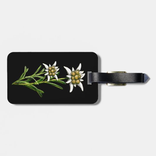 Edelweiss - Aangepast Bagagelabel (Achterkant horizontaal)