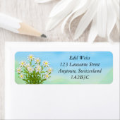 Edelweiss Alpine Bloemen Labels (Insitu)
