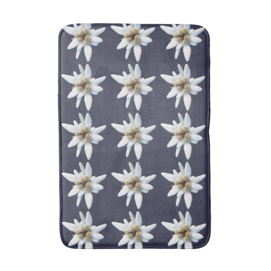 Edelweiss Alpine Flower Badmat (Voorkant Verticaal)