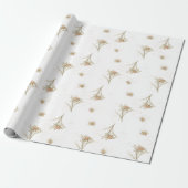 Edelweiss Alpine Flower Cadeaupapier (Uitgerold)