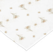 Edelweiss Alpine Flower Waterverf Tafelkleed (Gekanteld)