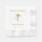 Edelweiss Alpine Wildflower Servet (Voorkant)