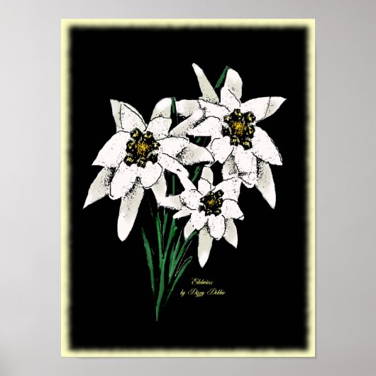 Edelweiss Artwork Print (Voorkant)