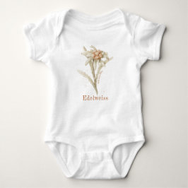 Edelweiss Baby Vintage Floral Waterverf Romper