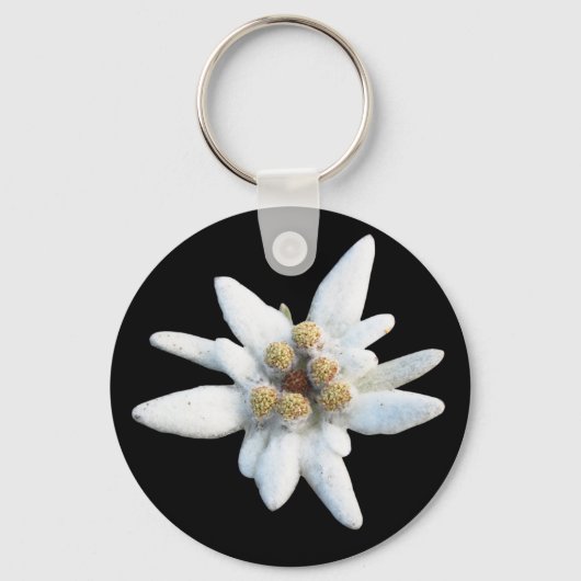 Edelweiss Bloom Sleutelhanger (Voorkant)
