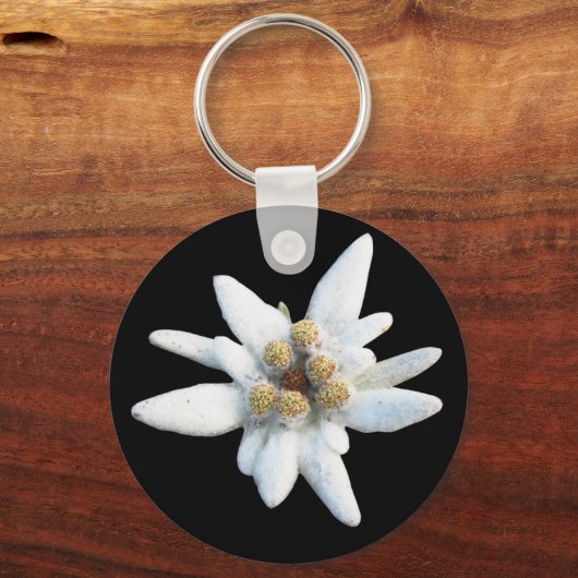 Edelweiss Bloom Sleutelhanger (Voorkant)