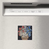 Edelweiss Boeketmagneet Magneet (Insitu (Vaatwasser))