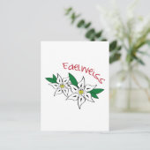 Edelweiss Briefkaart (Staand voorkant)