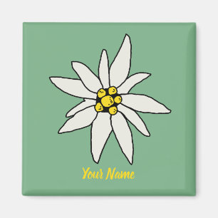 Edelweiss Chalet Flower Retro Huts  Alm Magneet
