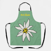 Edelweiss Chalet Flower Retro Huts  Alm Schort (Voorkant)